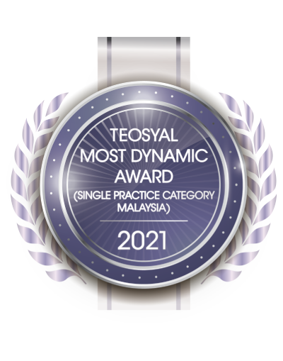Teosyal Most Dynamic Award — Single Practice, Malaysia · 2021